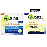 Garnier Bright Complete Vitamin C Yoghurt Night Cream - For Glowing Skin 18 g