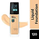 Maybelline New York Fit Me Matte + Poreless Liquid Foundation 30 ml 120 Classic Ivory