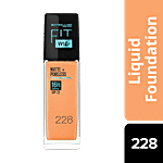 Maybelline New York Fit Me Matte+Poreless Liquid Foundation 30 ml 228 Soft Tan