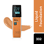 Maybelline New York Fit Me Matte+Poreless Liquid Foundation 30 ml 332 Golden Caramel