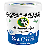Akshayakalpa Artisanal Organic Set Curd 1 kg Tub
