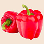 fresho! Capsicum - Red 2 pcs