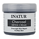 INATUR  Charcoal Detox Over Night Repair Face Cream 125 g