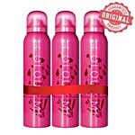 Colour Me Flowers Body Spray 150 ml Set of 3