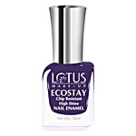 Lotus Makeup Ecostay Fantasy Nail Enamel 10 ml Purple Dazzle