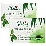 Globus Neem & Tulsi Soap 75 g (Pack of 2)