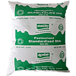 Aavin Pasteurised Standardised Milk 500 ml Pouch