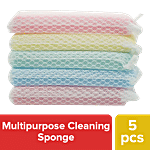 Liao Grease/Stain/Dirt Cleaning Sponge - Multicolour, H130037MC 5 pcs