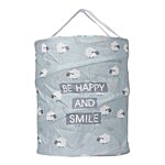 DP Clothes Storage Laundry Bag - Blue Sheeps Printed, BB-562 34 L