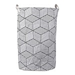 DP Clothes Storage Laundry Basket - Printed, Blue, BB-561BL 88 L