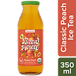 Brewhouse Tea Brewing Co. Organic Classic Peach Ice Tea 350 ml