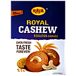 Raja Royal Cashew Eggless Cookies 100 g