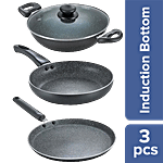 Prestige Omega Deluxe Granite Non-Stick BYK Cookware Set (36316) 3 pcs