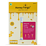 Honey Twigs Litchi Honey - Natural & Pure, Ethically Sourced, For On-the-go Energy, Enhanced Immunity, Mess-free 8 g Box (Pack of 30)