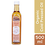 PRISTINE Fields Of Gold Organic Cold Pressed Groundnut Oil/Nila Kadala Enna 500 ml