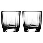 Iveo  Glass Whisky/Juice Tumbler Set 326 ml (Set of 2)