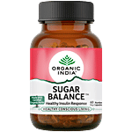 Organic India Sugar Balance Capsules 60 pcs Bottle