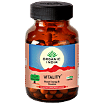 Organic India Vitality Capsules 60 pcs Bottle