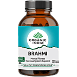 Organic India Brahmi Capsules 60 pcs Bottle