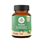Organic India Neem Capsules 60 pcs Bottle