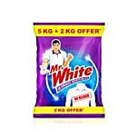 Mr. White Detergent Powder - 2X Active Power 5 kg Get 2 kg Free