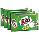 Exo Dishwash Bar - Anti-Bacterial, Touch & Shine 200 g Pack of 3, Get 1 Free