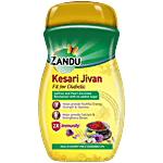 Zandu Kesari Jivan Ayurvedic Immunity Booster Chyawanprash- Fit For Diabetes, Builds Energy, Sugar Free 450 g Container