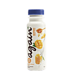 Again Yoghurt Drink - Alphonso Mango, No Sugar Added, All Natural, Low Fat 180 ml 