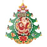 DP Christmas-Xmas Hangable Decorative Tree With Bells - Multicolour, BB1125-5 1 pc