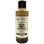 Continent Spice Khadi Bhringraj Hair Growth Oil - For Strong & Healthy Hair, Handmade & Herbal, SLS-Paraben Free 210 ml 