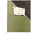 Cubic Motivation New Year Diary 2022 - Hardbound, B5 Size, Art-39 1 pc 