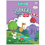 Timios Zookers - Apple & Blueberry Bits, 12+ months 150 g