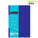 Paperkraft Ruled Notebook - Dark Blue Cover & White Pages 1 pc
