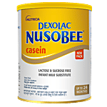 Dexolac Nusobee Casein Infant Milk Substitute - Stage 1, Up to 24 Months, Lactose & Sucrose Free 400 g Tin