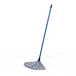 Gala Orbit Deck Mop - Cotton Cloth, Iron Rod, Blue 1 pc