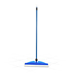 Gala Leader Plus Wide Wiper - Rubber, With Rod, Blue 1 pc 