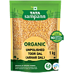 Tata Sampann Organic Toor Dal/Togari Bele 1 kg
