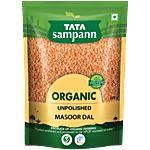 Tata Sampann Organic Masoor Dal/Mysore Bele 500 g