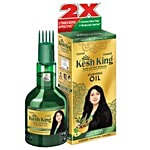 Kesh King Ayurvedic Hair Oil For New Hair Growth, Reduces Hairfall, Suitable For Men & Women 100 ml Bottle