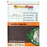 MeraKisan Organic White Poha/White Beaten Rice 500 g