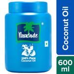 Parachute  Coconut Oil - 100% Pure 600 ml Easy Jar