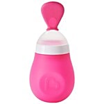 Munchkin Squeezy Baby Feeder Spoon - 4 m+, Pink 1 pc