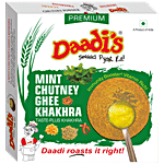 Daadis  Ghee Chutney Khakhra - Mint 200 g