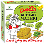 Daadi's Indian Wheat Cracker - Kothmir Bhakhri 180 g