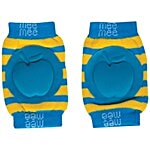 Mee Mee Soft Baby Knee/Elbow Pads - Blue 1 pair
