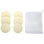 Mee Mee Washable Cotton Maternity Breast Pads - Cream 6 pcs