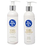 The Moms Co Natural Protein Hair Detox Kit - Wheat, Silk Protein & Argan Oil 400 ml