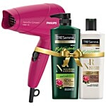 TRESemme Nourish & Replenish Shampoo & Conditioner Combo Pack With Philips Hair Dryer 3 pcs