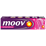 Moov Instant Pain Relief Cream - Useful For Back, Joint, Knee, Muscle Pain & Sports & Fitness Injuries 10 g Tube