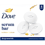 Dove Moisturizing Cream Beauty Bathing Bar 125 g (Pack of 8)